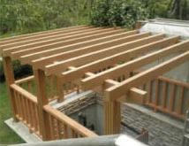 Wood Large Construction Frame