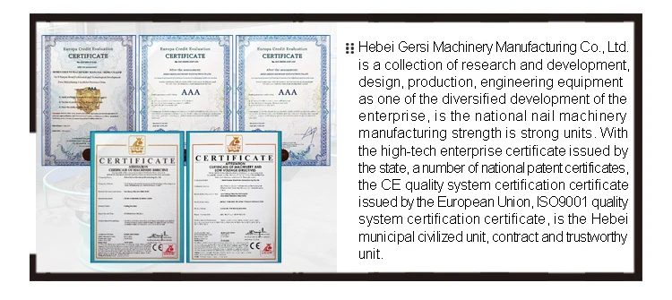 ISO SGS CE Factory Certifications Patent Documents