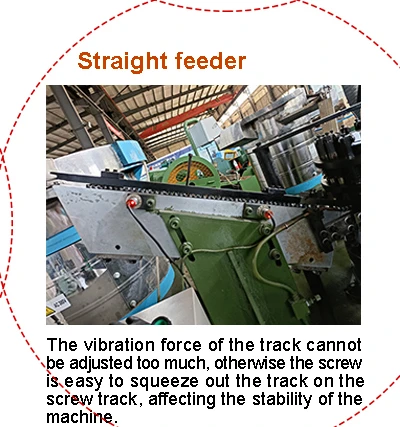 Linear Straight Feeder For Screw Washer Assembly Equipment