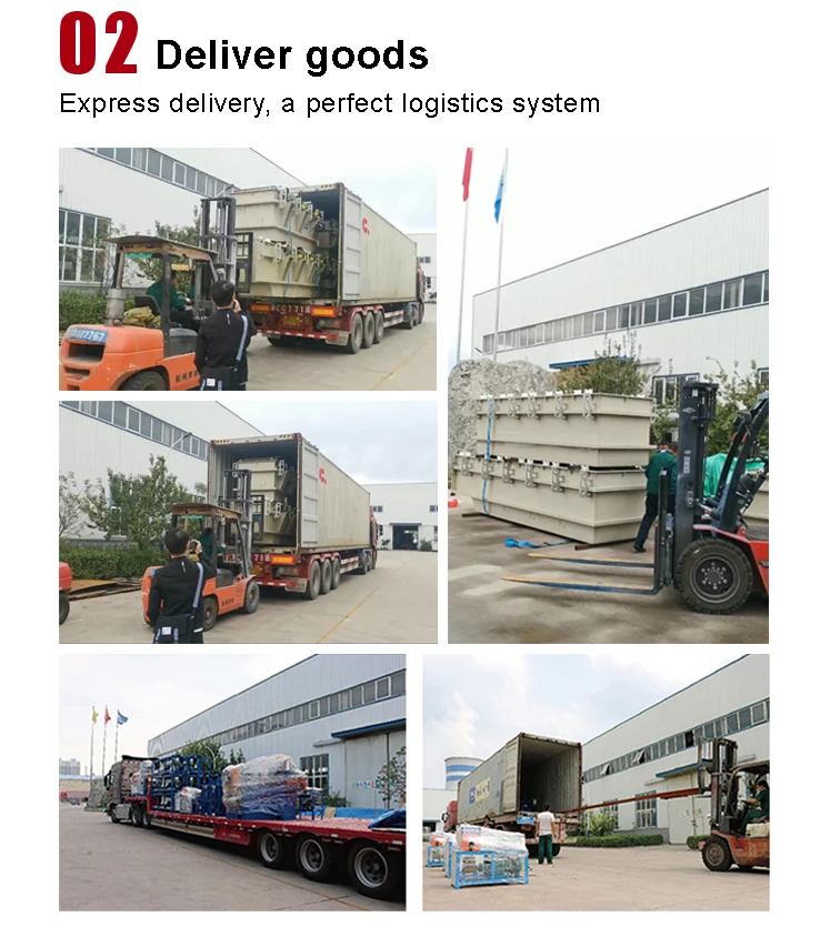 Electro Galvanizing Machine Container Loading Delivery Factory Logistics