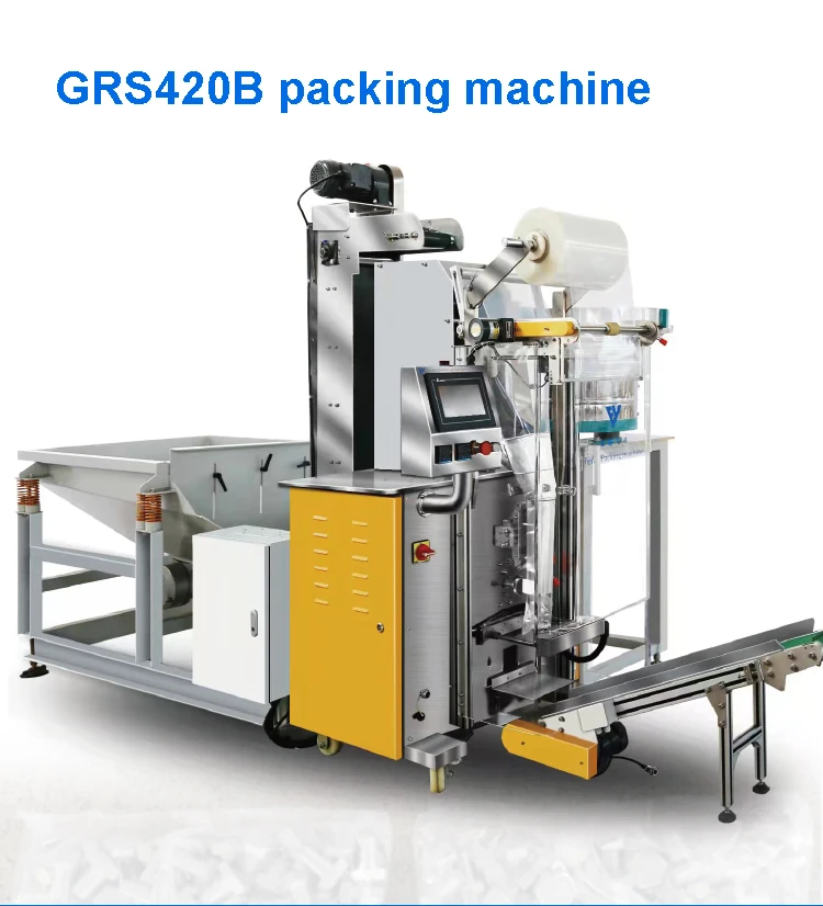 Automatic hardware screw fastener weighing counting packing machine full equipment