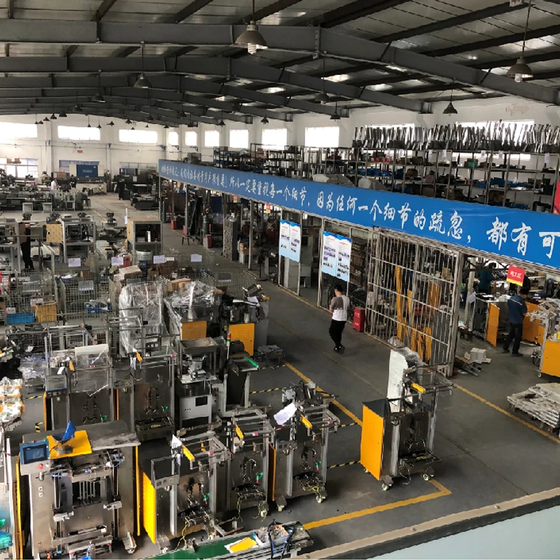 Batch hardware packing machines stocked in manufacturer workshop