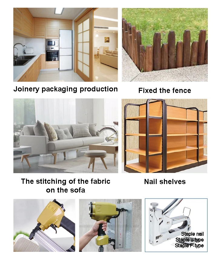 Staple Machine Applications in Furniture, Packaging & Construction