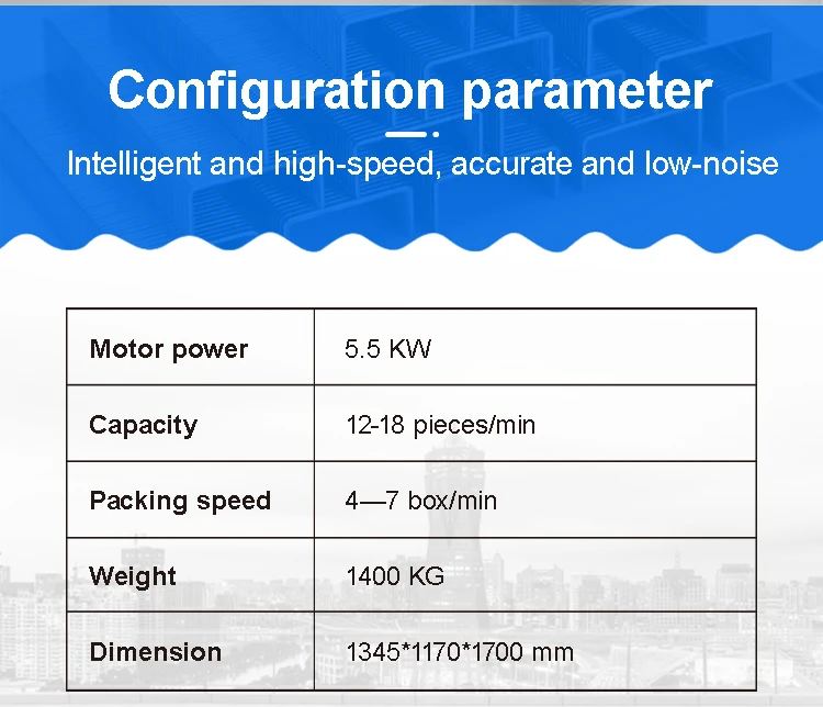 Machine Technical Data