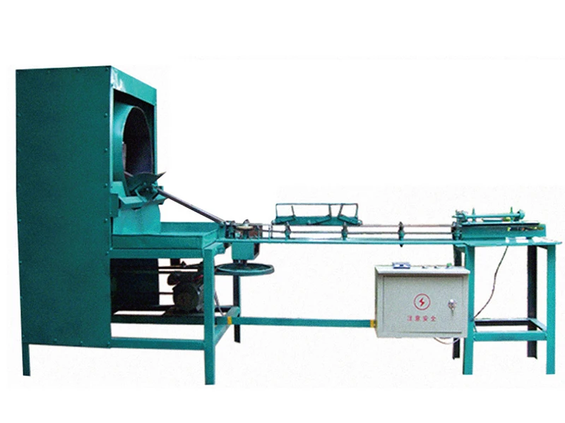 Steel Strip Nail Gluing Machine Full Machine View