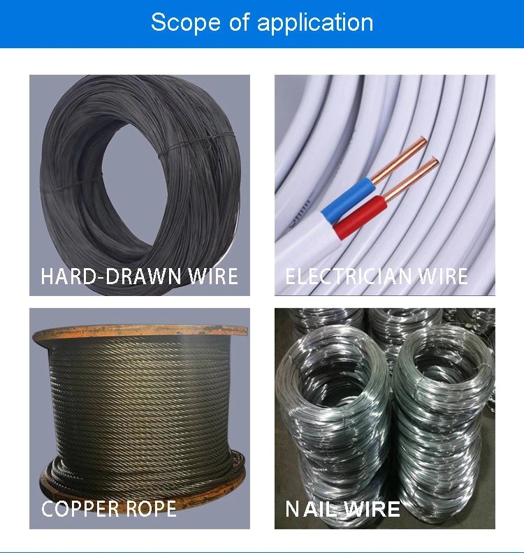 Hard Drawn Wire, Nail Wire, Galvanized Wire, Copper Rope Application